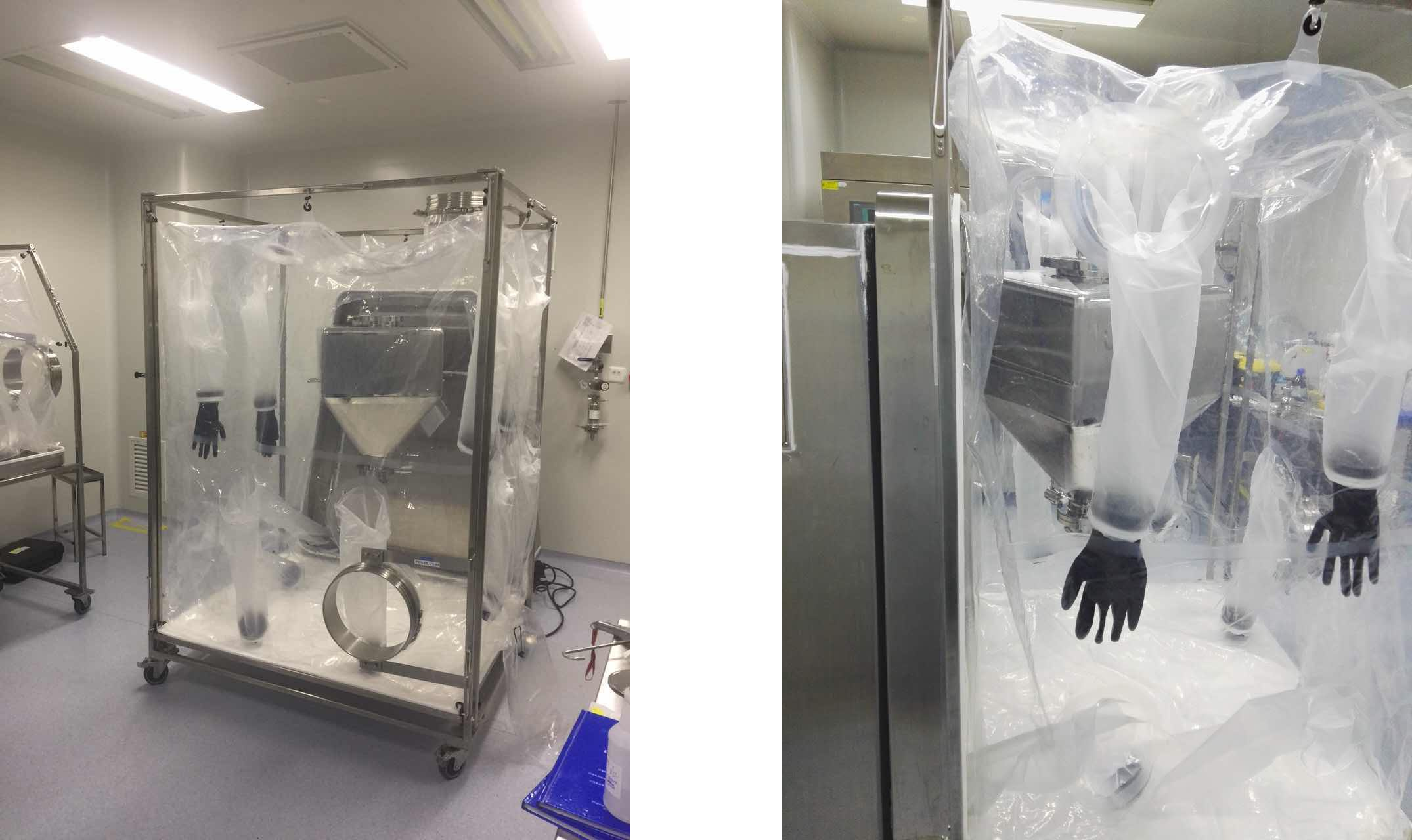 a sealed bio working station
