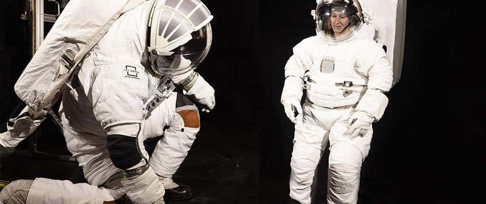 Protects astronauts when outside the spacecraft performing maintenance and science missions.