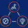 ILC Product Icon mountain diagram
