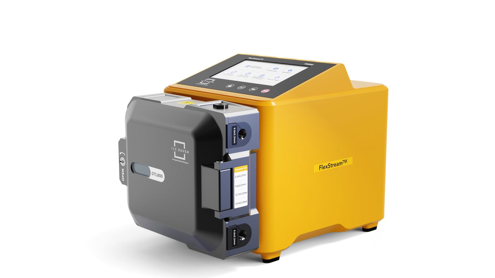 FS800 peristaltic pump side photo