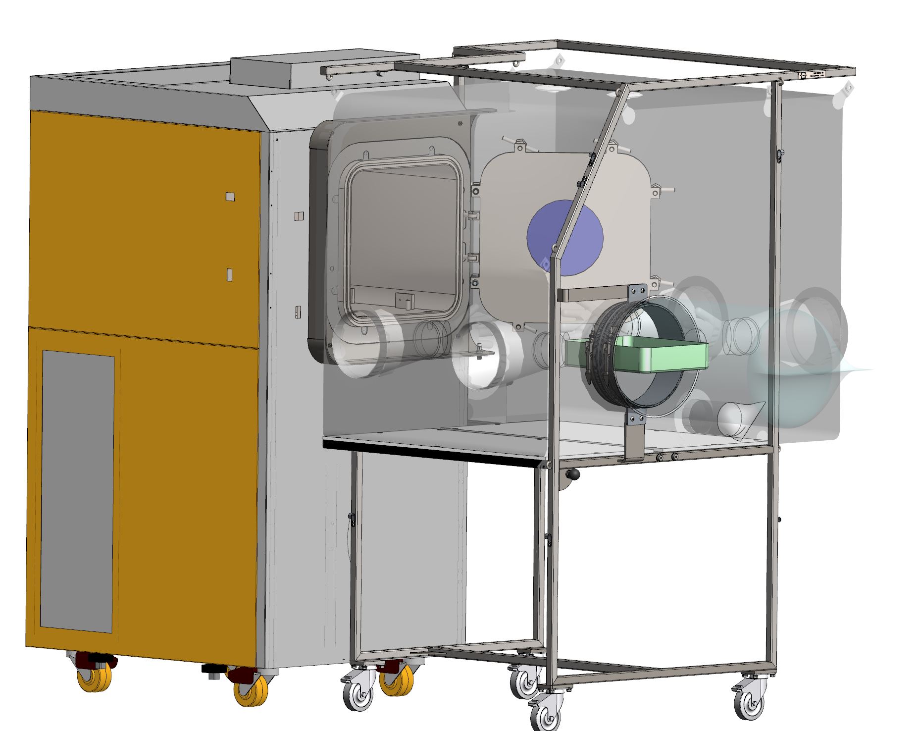 yellow freeze dryer schematic