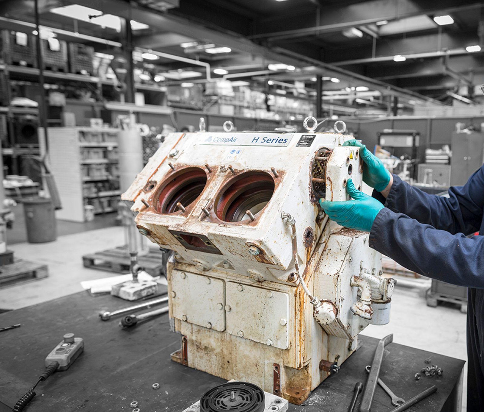 Reavell Refurbishment Disassembly Process
