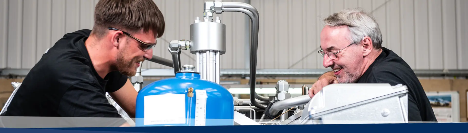 Reavell Workers High Pressure Air Compressor
