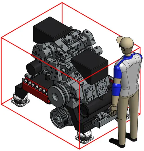 High Pressur Compressor Drawing
