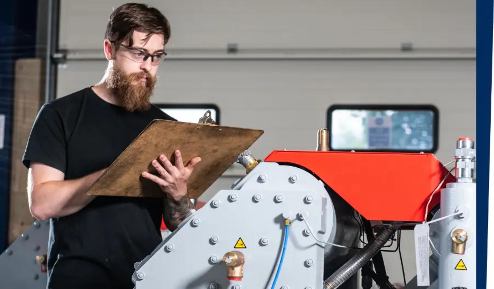 Reavell Worker high pressure compressor