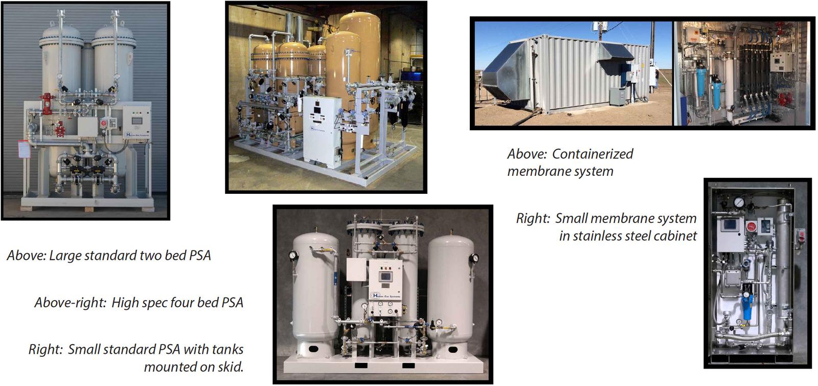 Nitrogen Generation System Examples by Holtec