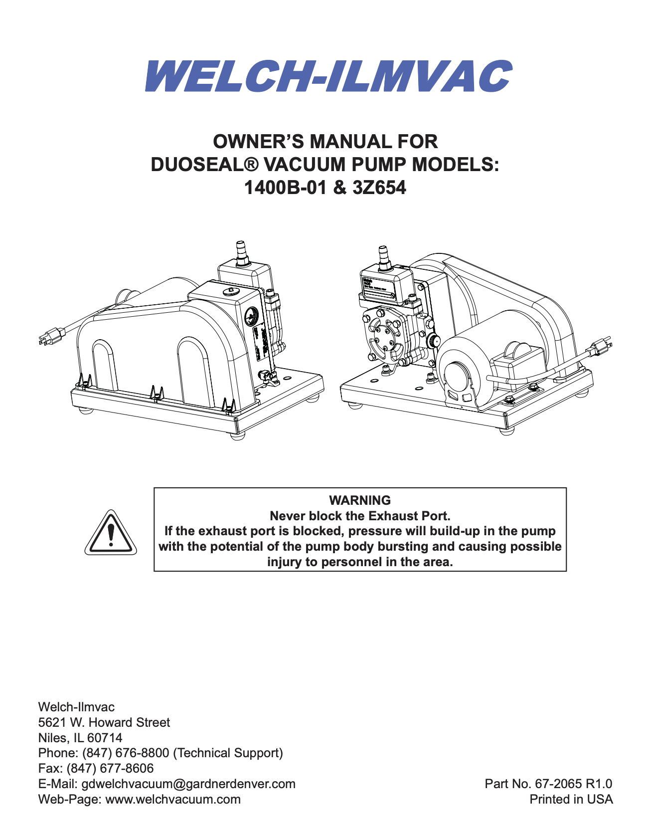 DuoSeal Belt Drive Model 1400