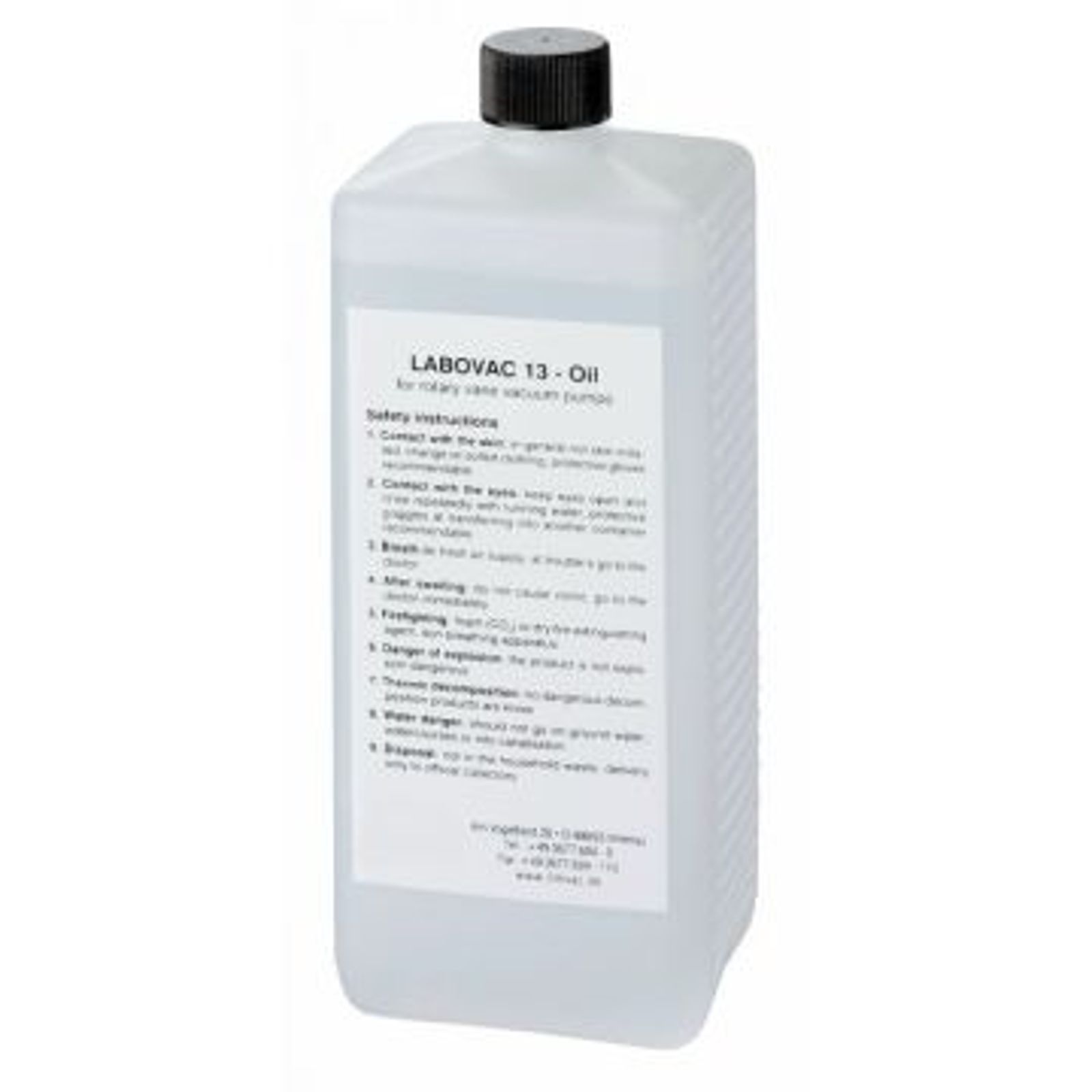 Oil for Rotary Vane Pumps LABOVAC 13 5 Liters