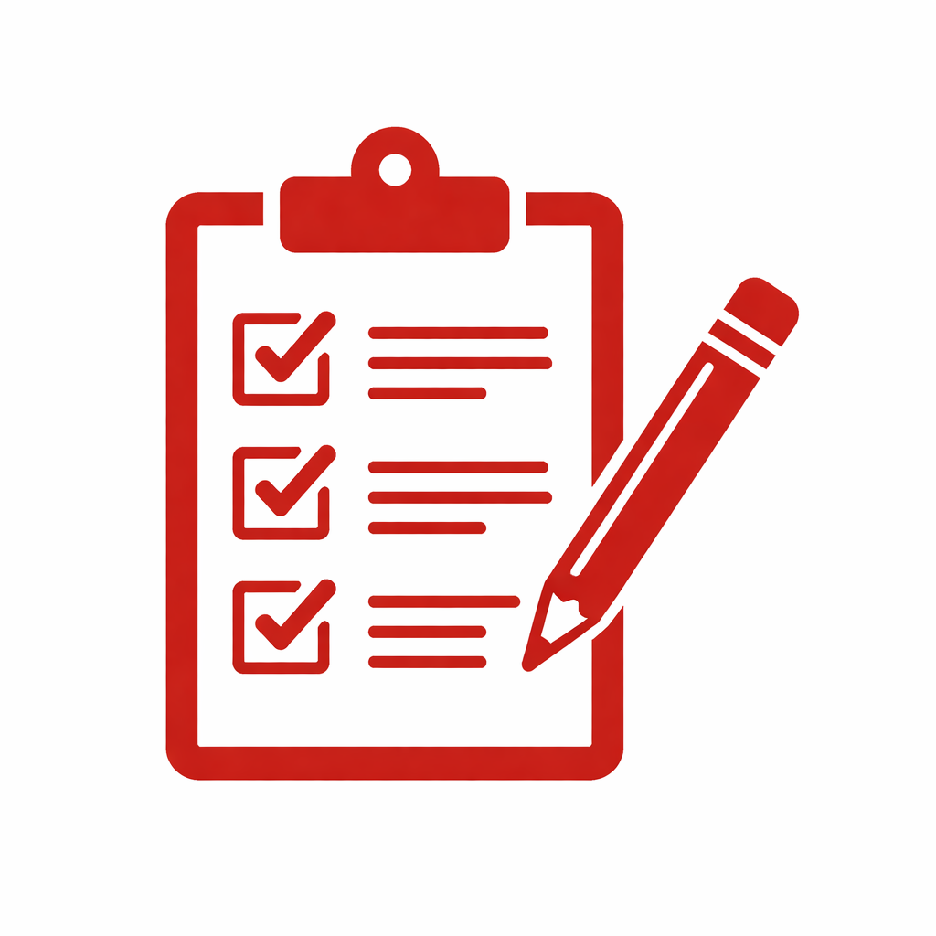 Red checklist