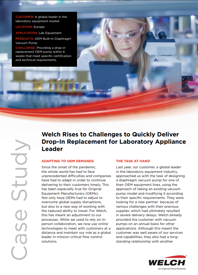 Overcoming Challenges to Deliver Lab Equipment Solution