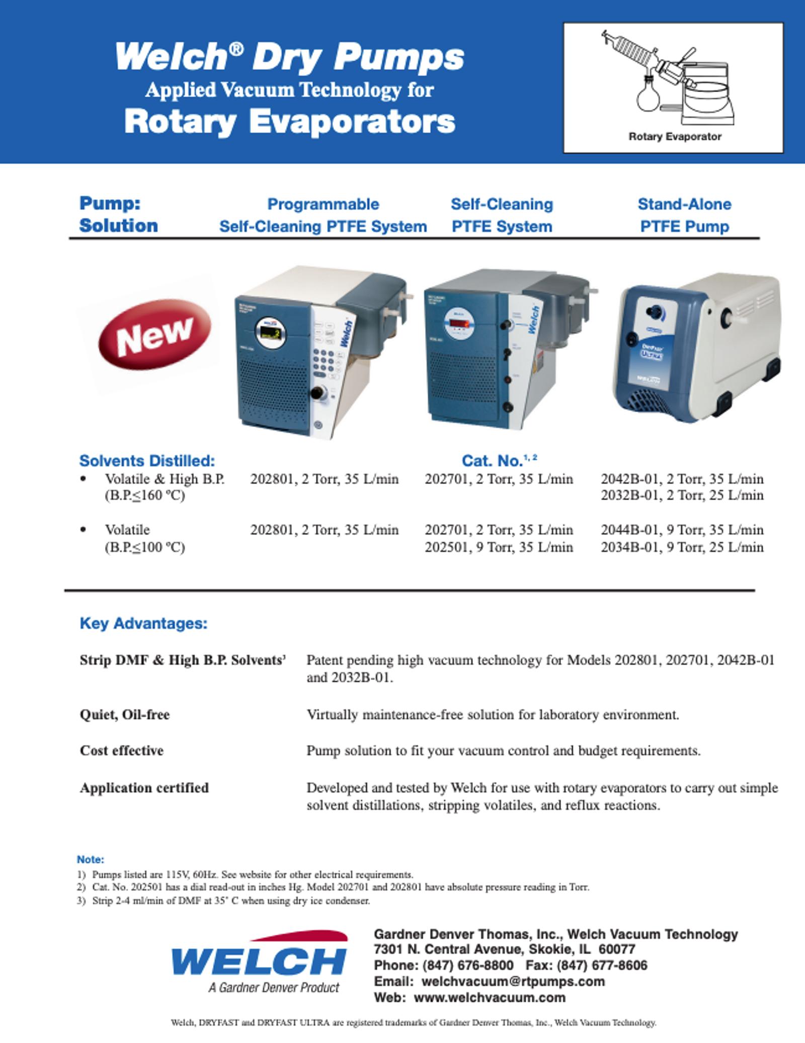 DryFast Rotary Evaporator