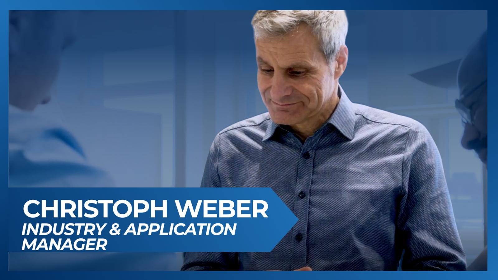 Christoph Weber Photo Industry and Application manager photo