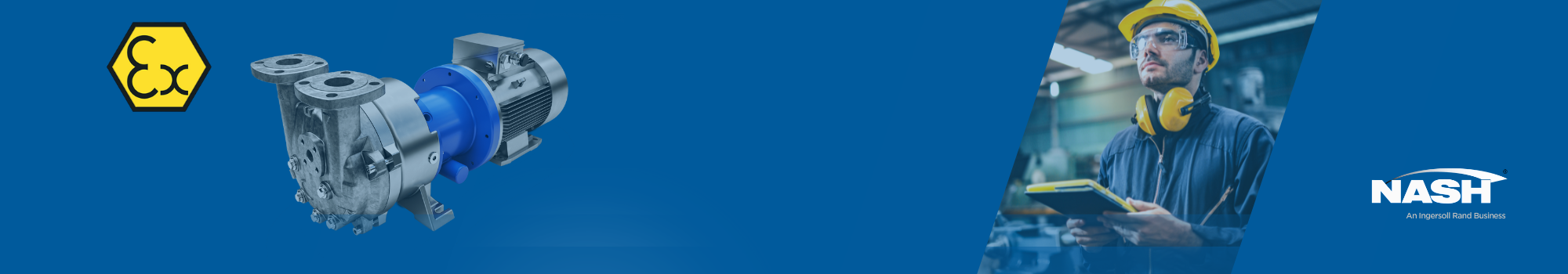 Blue base banner