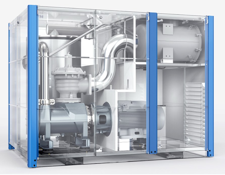 Product Photo APAC oil screw vacuum pump 3