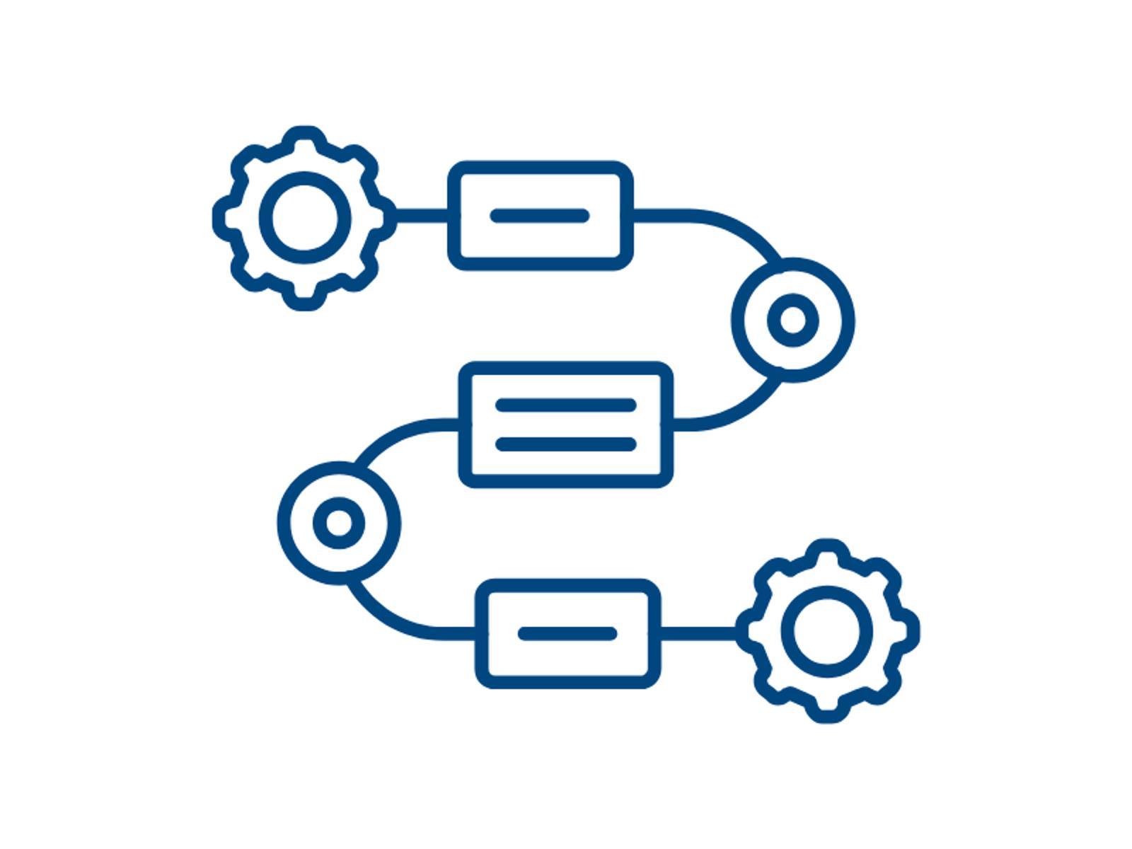 A clear technical roadmap icon