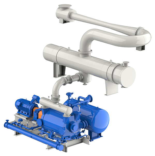 Nash Hybrid ejector with Liquid ring