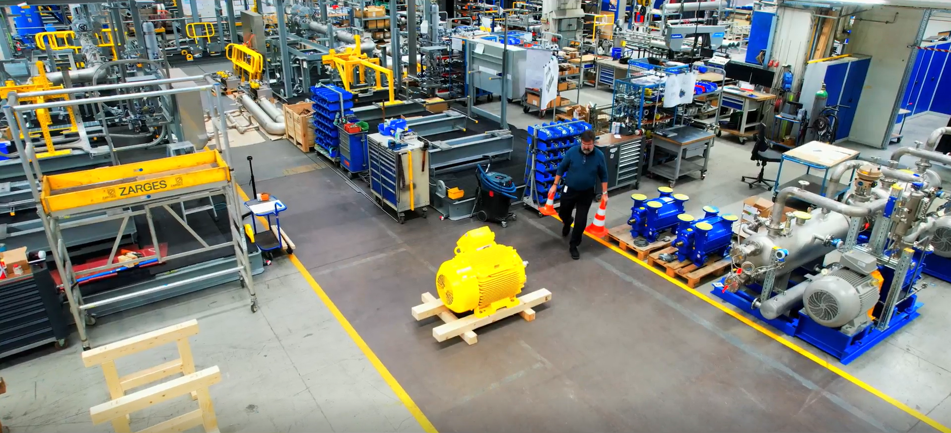 Photo of ETO System in the factory Nuremberg