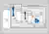 Vacuum distillation system hybrid image NASH