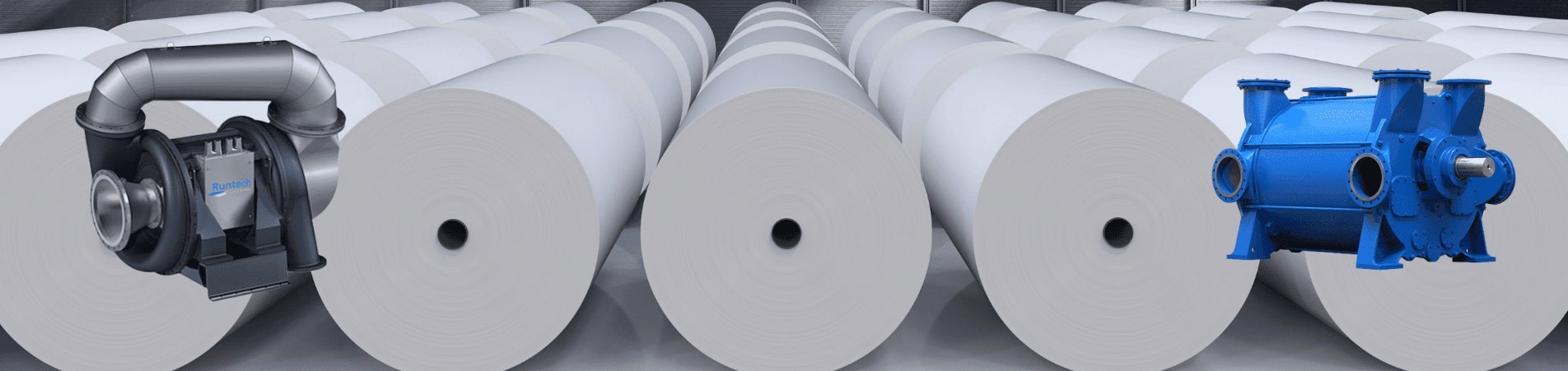 Vacuum Solutions for the Pulp & Paper Industry NASH banner
