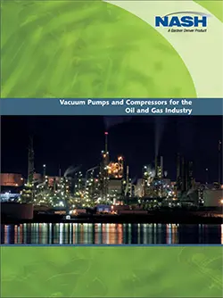 Oil and gas brochure cover image 