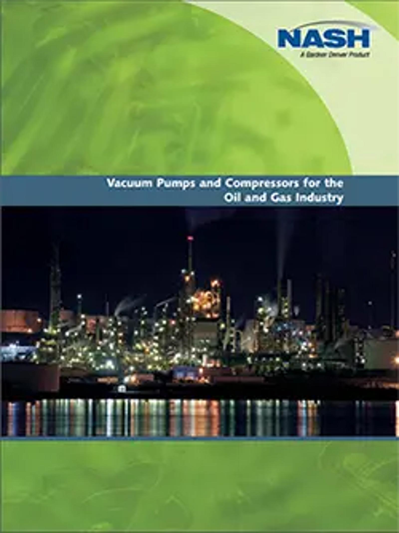 Oil and gas brochure cover image