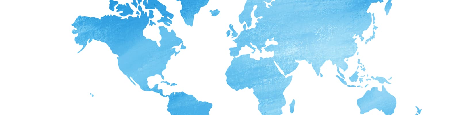 World Map Banner