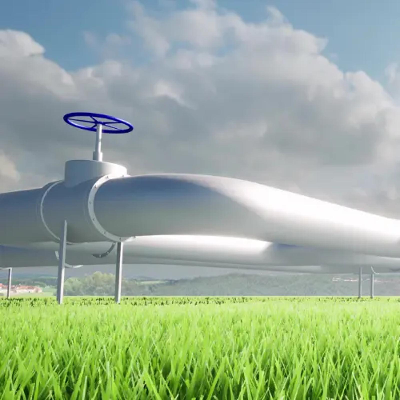 carbon capture pipes