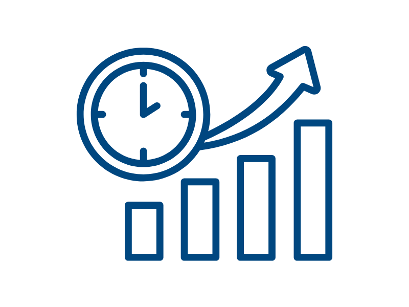 Long-term lifecycle support icon
