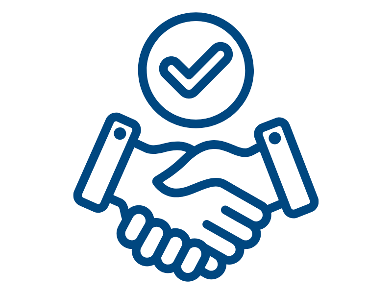 Icon Transparent communication shaking hands image
