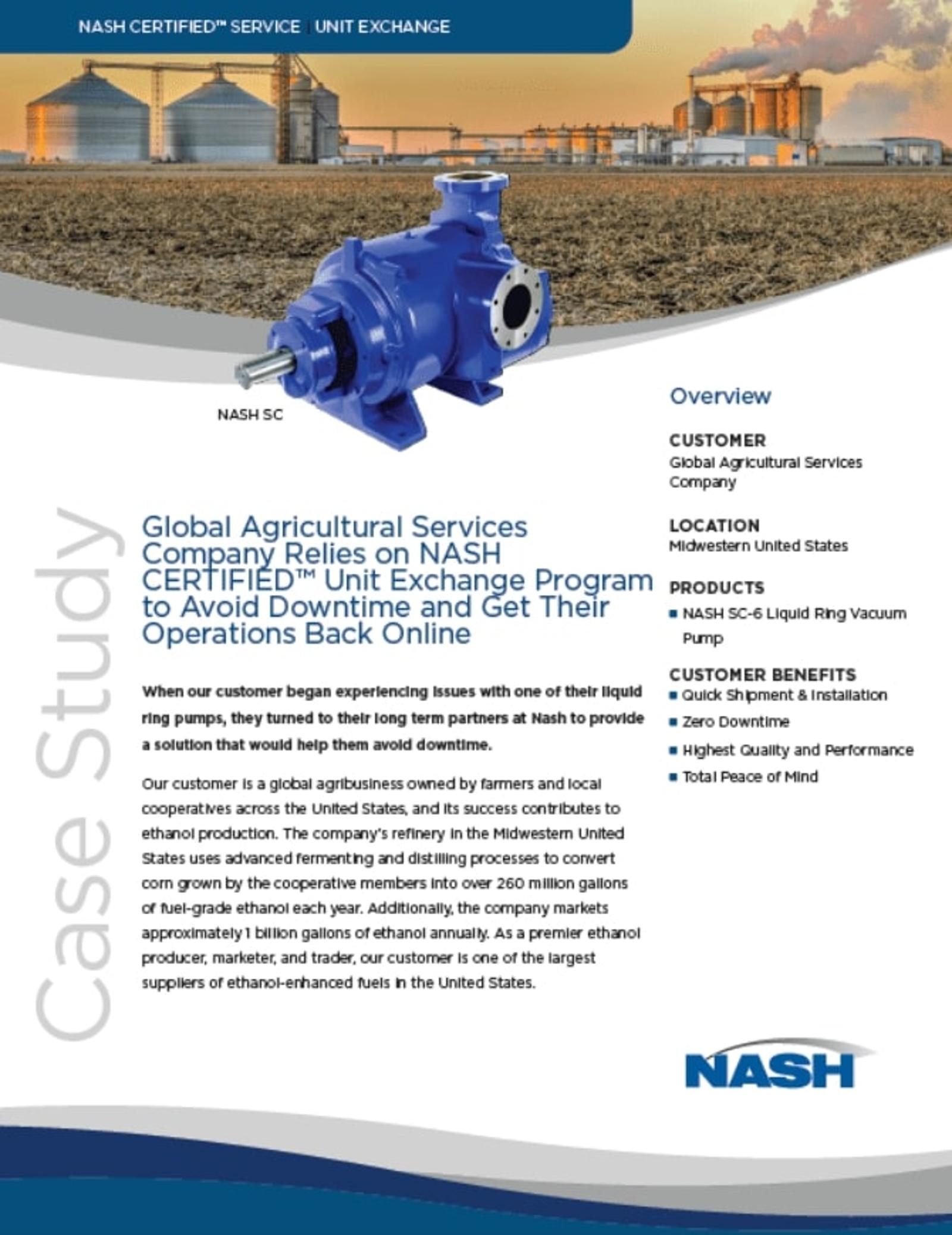 NASH CERTIFIED Unit Exchange Program case study cover image
