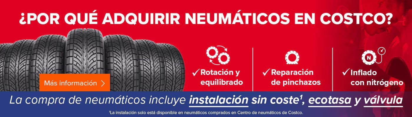 ¿Por qué adquirir neumáticos en Costco?