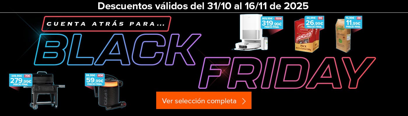 Cuenta atrás para Black Friday