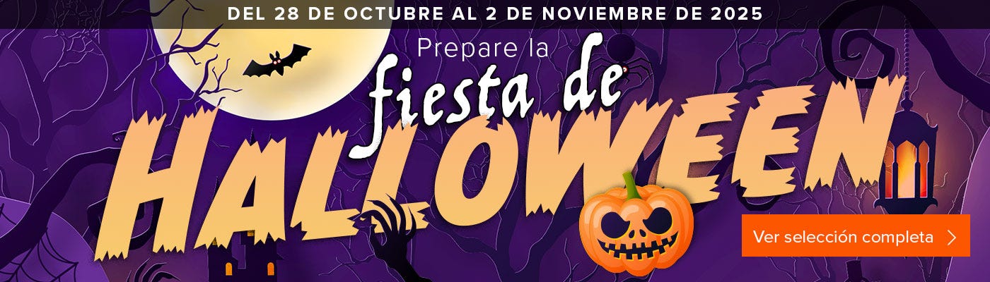 prepare la fiesta de Halloween
