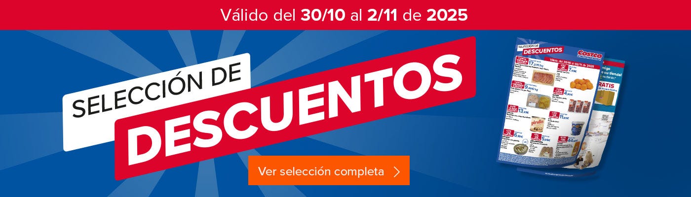 Nuevos descuentos del 30 de octubre al 2 de noviembre de 2025