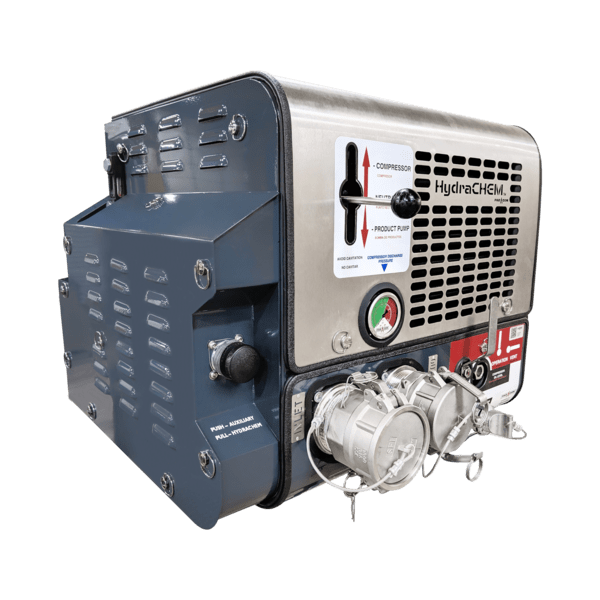 HydraCHEM Auxiliary unit for additional hydraulic equipment in chemical transfer systems