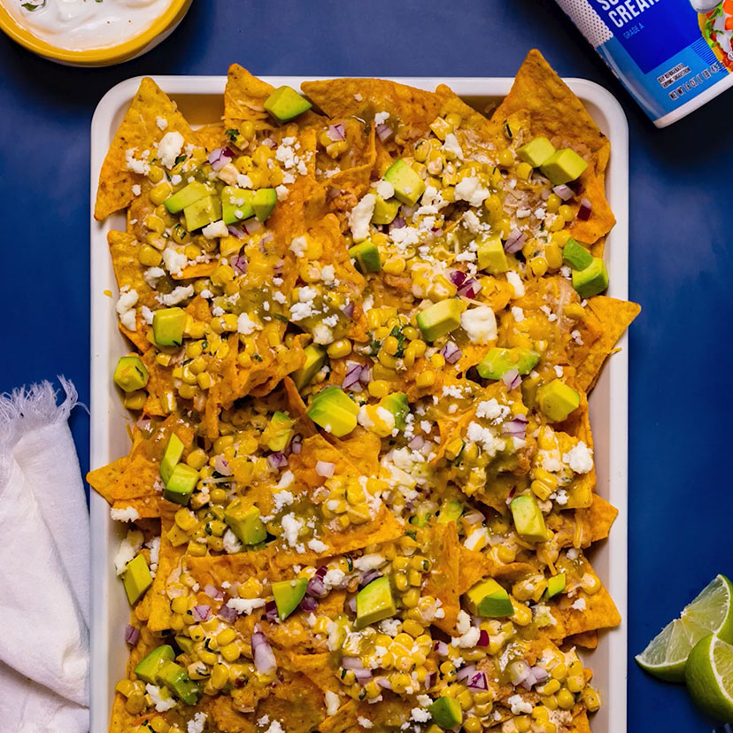 Mexican Street Corn Nachos Recipe