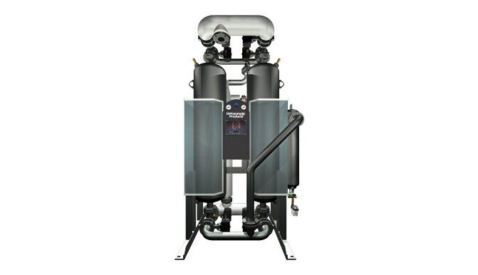 desiccant compressed air dryers nrg les series heat