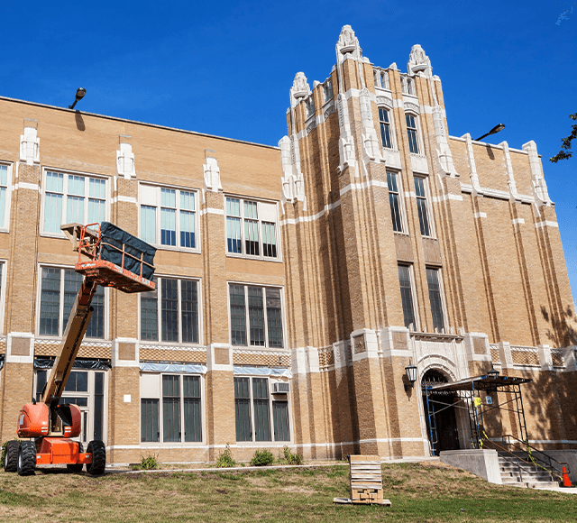 school campus renovation