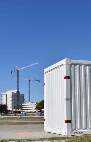 PODS for Business Construction Site Storage Container