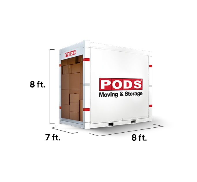 PODS 8 Foot Container
