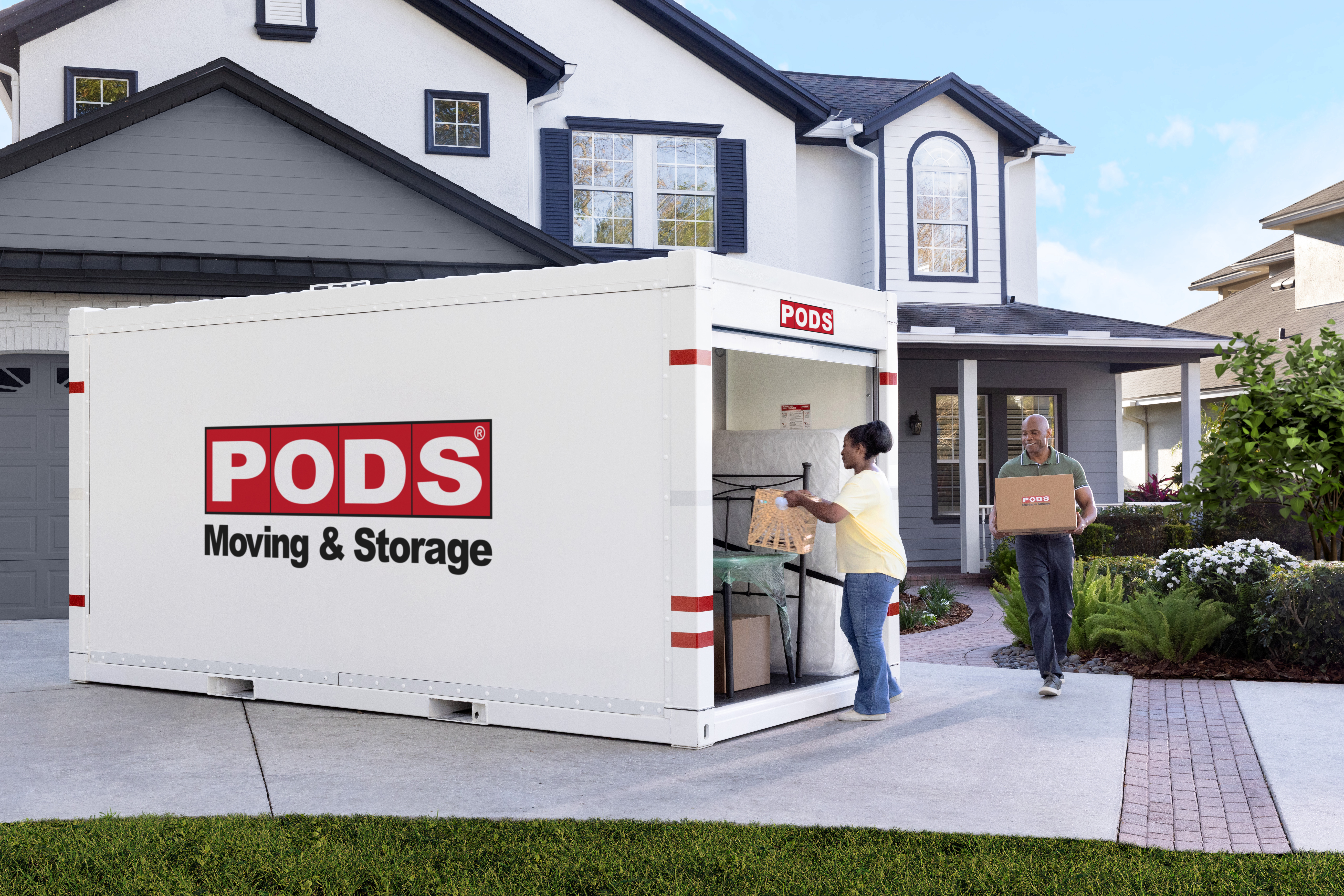 PODS moving containers