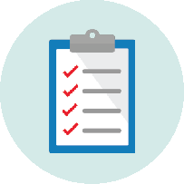 Clipboard checklist icon