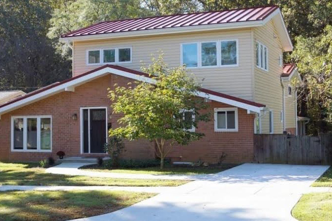 two-story home addition