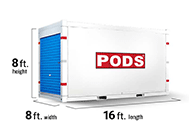 16 Foot portable storage container