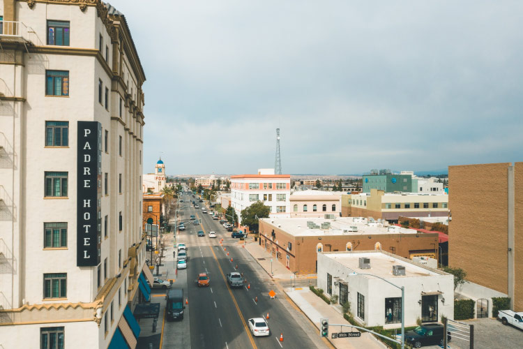 Bakersfield, CA's main drag