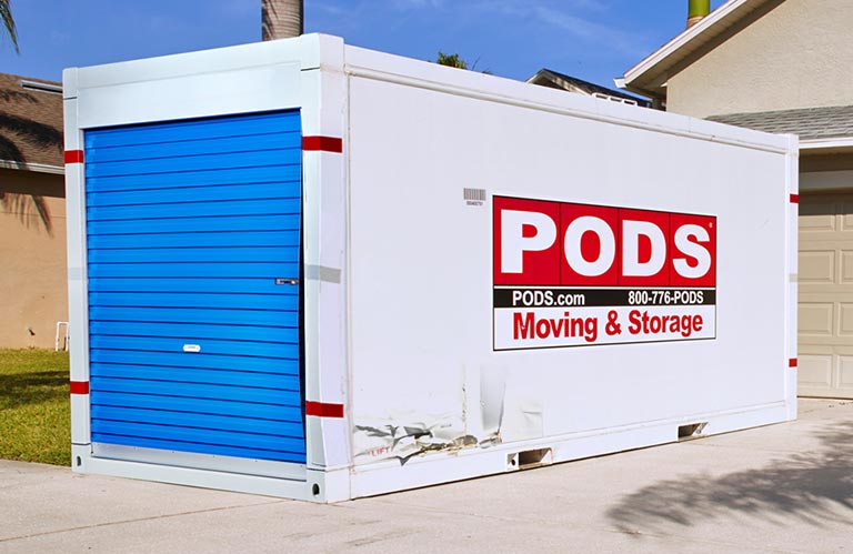 PODS moving and storage