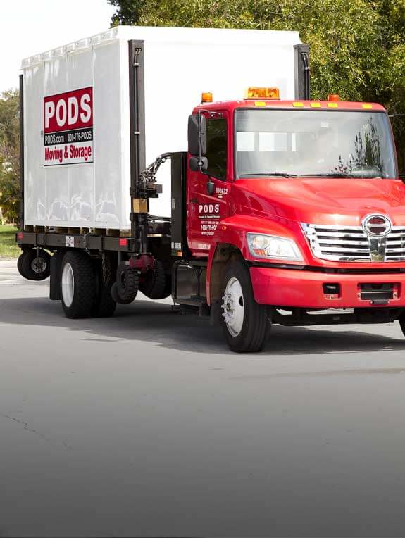 PODS local moving truck