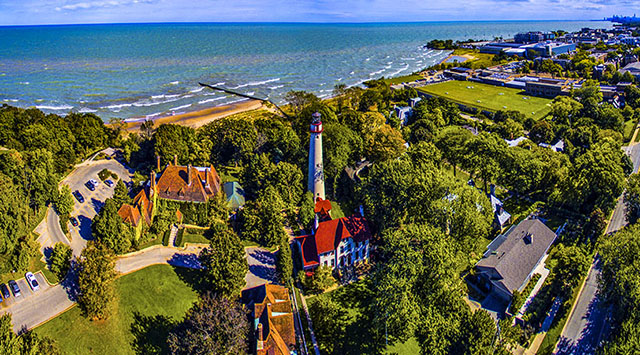 Lighthouse in Evanston