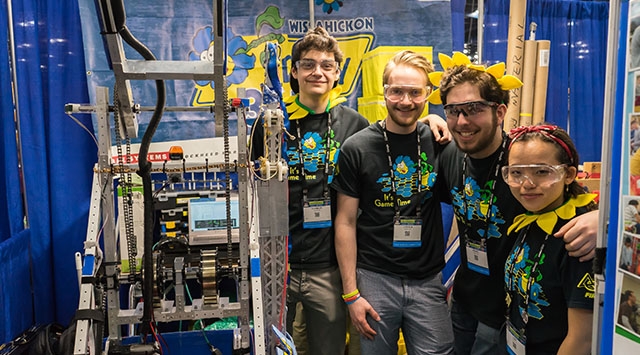 FIRST Robotics PODS containers