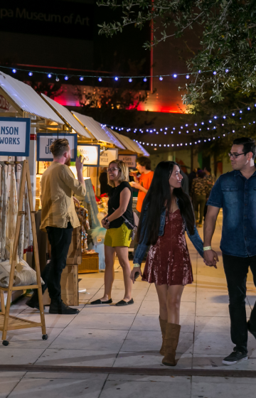 Tampa Downtown Winter Village Pop Up Shops Mobile